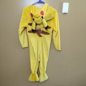 Pokemon Pickachu Kids Onesie / Halloween Costume XS
